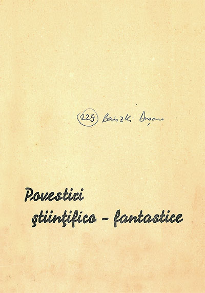 Povestiri Științifico-Fantastice 1972